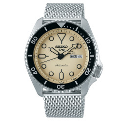 Montre Homme Seiko 5 beige