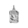 PENDENTIF PARCHEMIN POISSONS ARGENT RHODIE MASSIF
