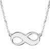 COLLIER ARGENT MOTIF INFINI