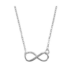 COLLIER ARGENT MOTIF INFINI