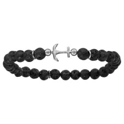BRACELET EXTENSIBLE MOTIF BOUDDHA EN ARGENT