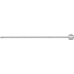 BRACELET ARGENT RHODIE CHAINE TUBE SERPENT