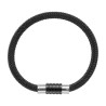 BRACELET ACIER CHARMS FERMOIR AIMANTE ET VISSE