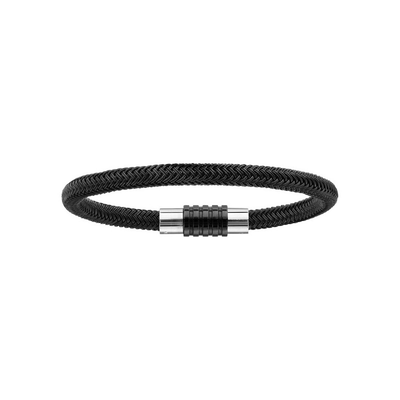 BRACELET ACIER CHARMS FERMOIR AIMANTE ET VISSE