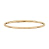 BRACELET ACIER ET PVD ROSE DEMI JONC