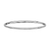 BRACELET ACIER ET PVD ROSE DEMI JONC