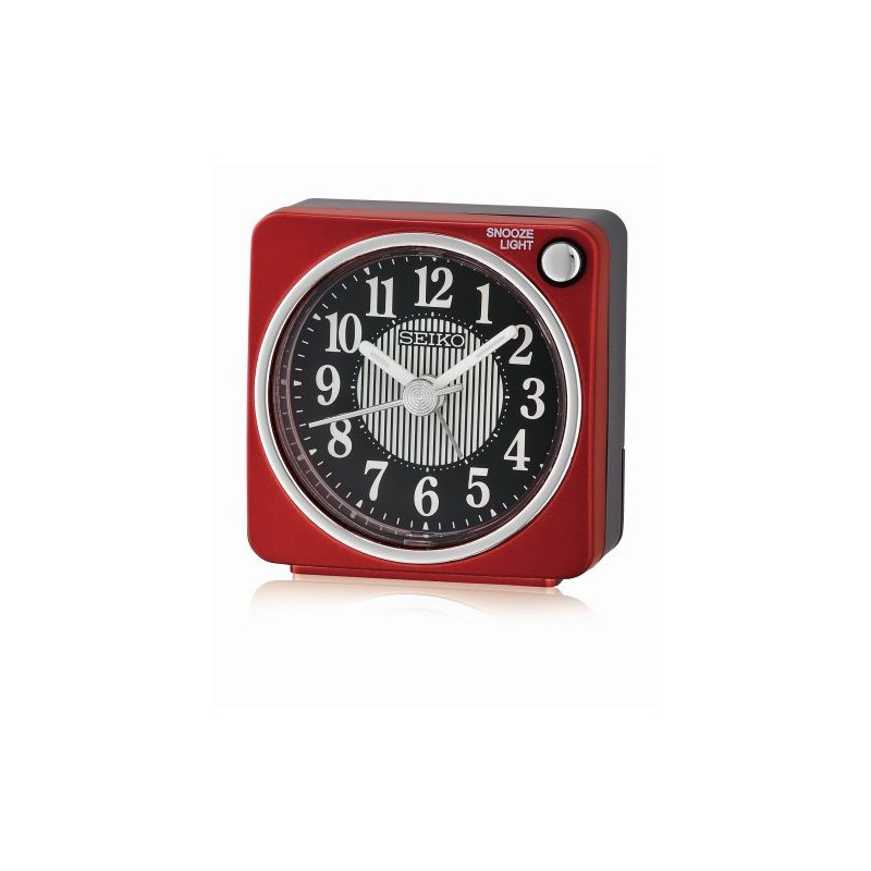 REVEIL DE POCHE SEIKO ROUGE