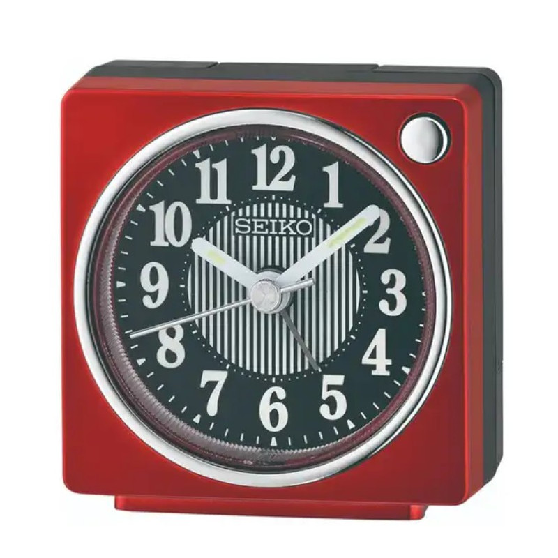 REVEIL DE POCHE SEIKO ROUGE