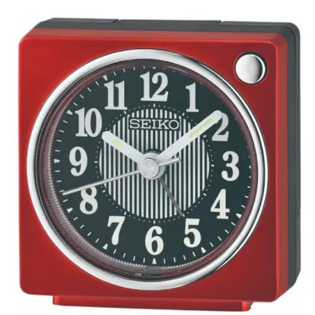 REVEIL DE POCHE SEIKO ROUGE