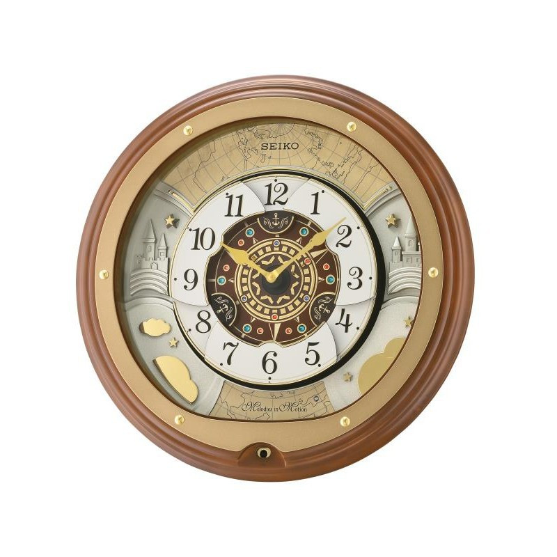 SEIKO - HORLOGE BARRE NAVIRE DOREE