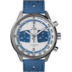 Yema Rallygraf Alpine Cup Series chronographe mecanique cadran panda 39mm