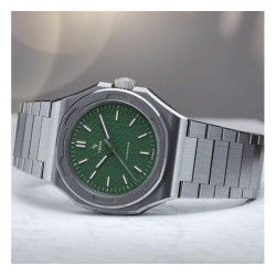 Montre Yema Urban Traveller automatique cadran vert