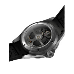 Bloque lunette brevete et couronne vissee montre Yema Superman CMM10