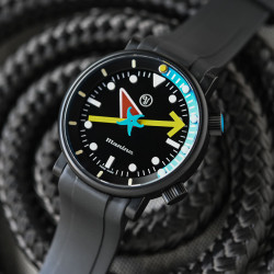 Ecrin collector et coffret de presentation montre Yema x Alain Silberstein edition limitee